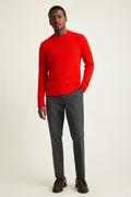 Wool Alpaca Crew Neck Sweater