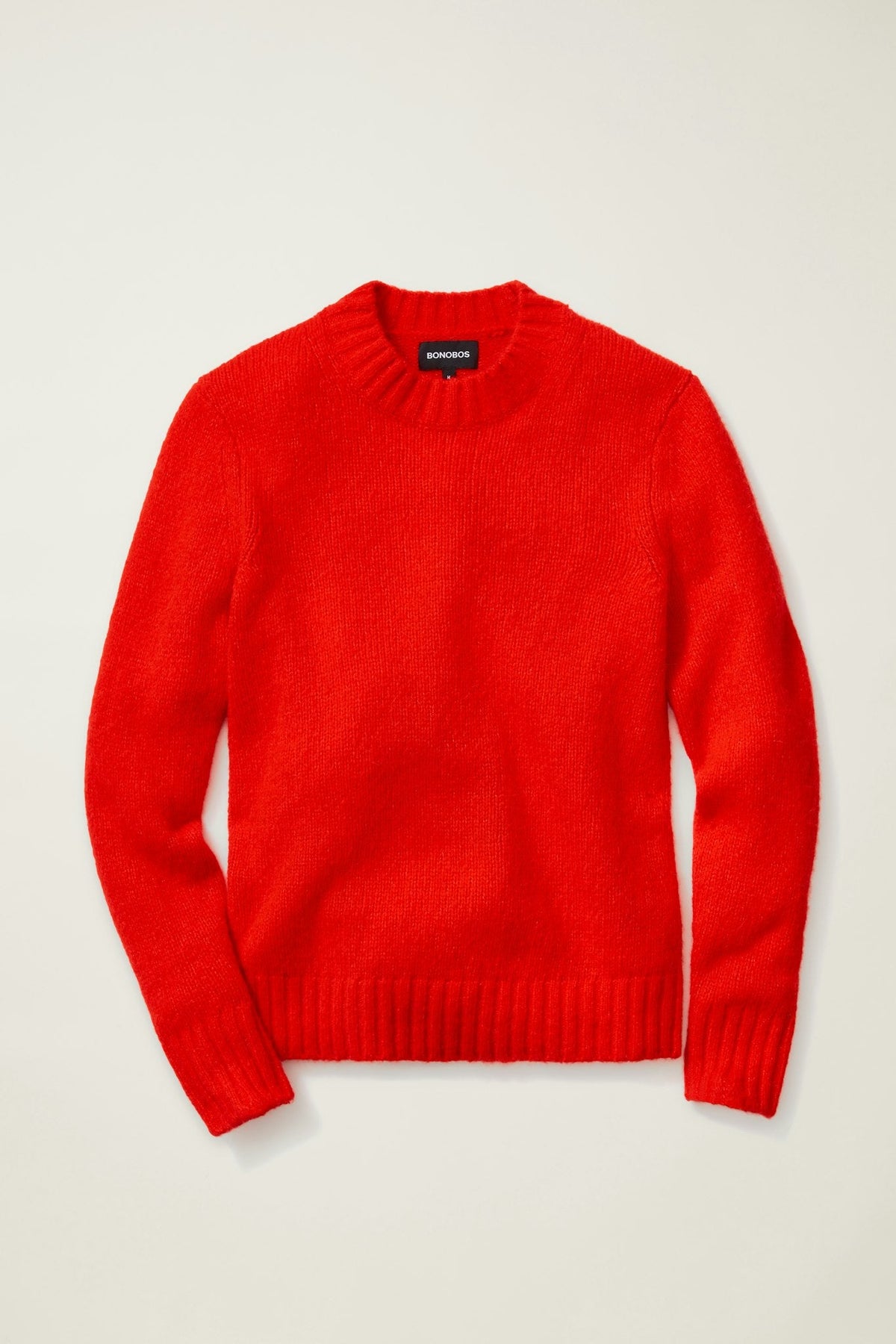 Wool Alpaca Crew Neck Sweater