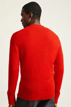 Wool Alpaca Crew Neck Sweater
