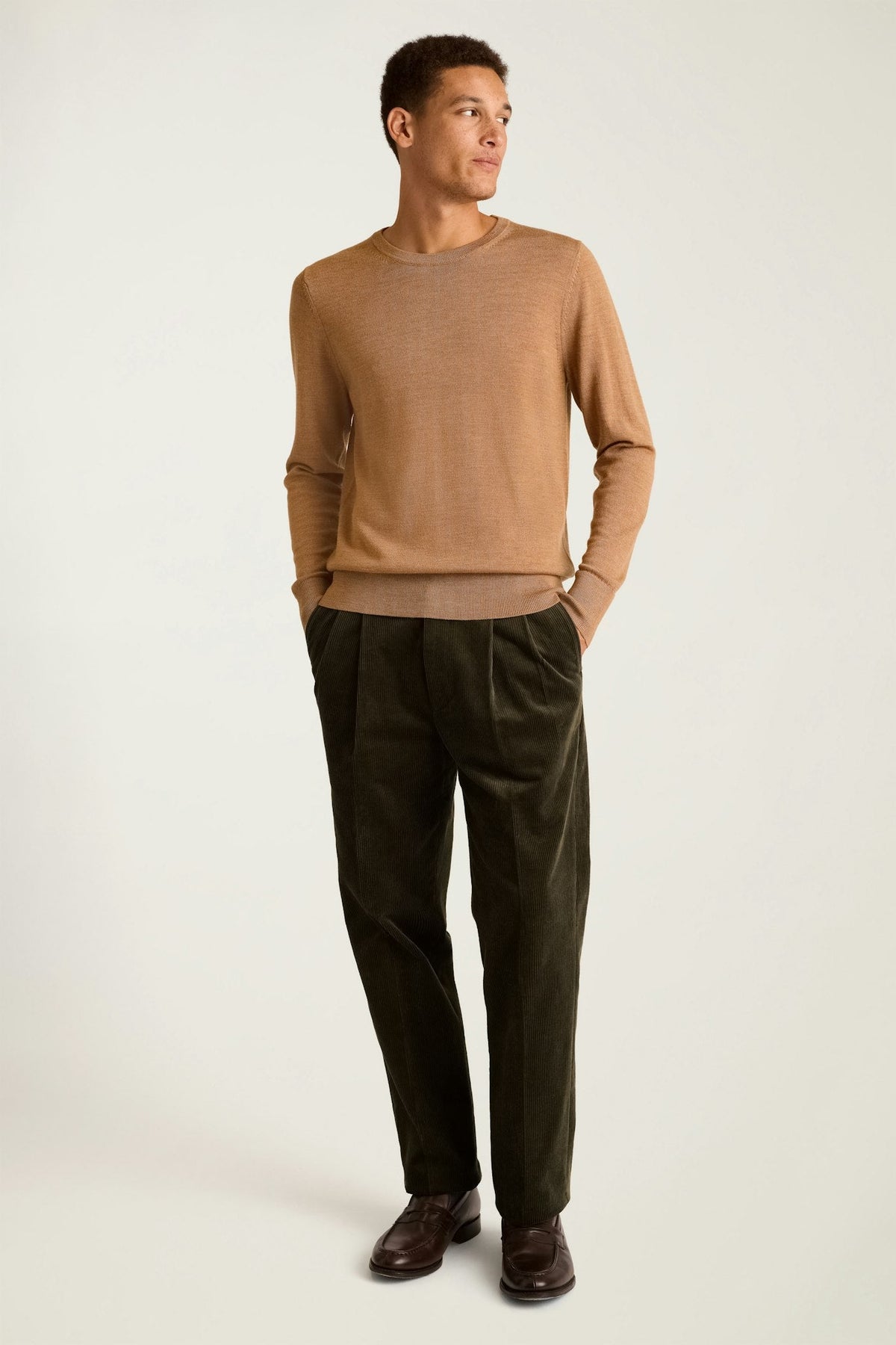 Washable Merino Crew Neck Sweater