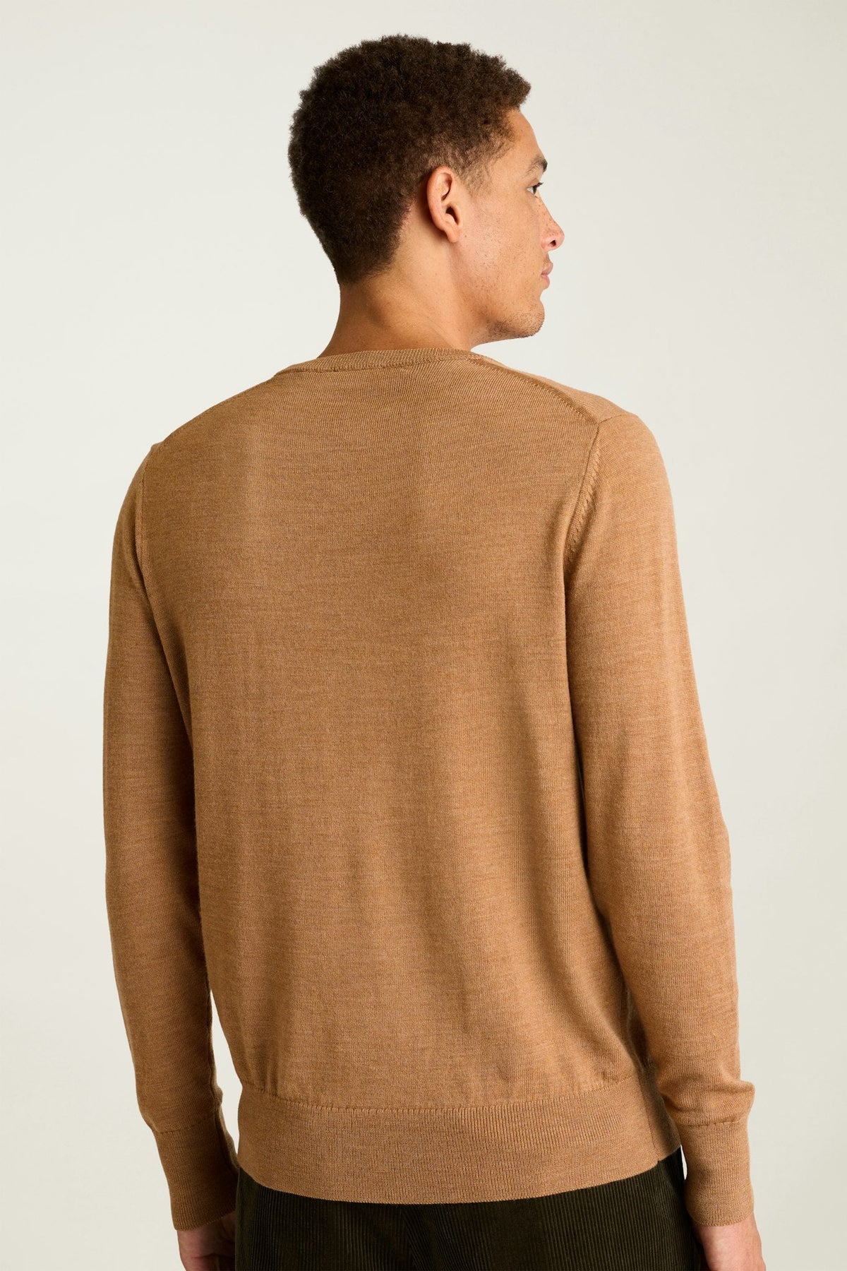 Washable Merino Crew Neck Sweater