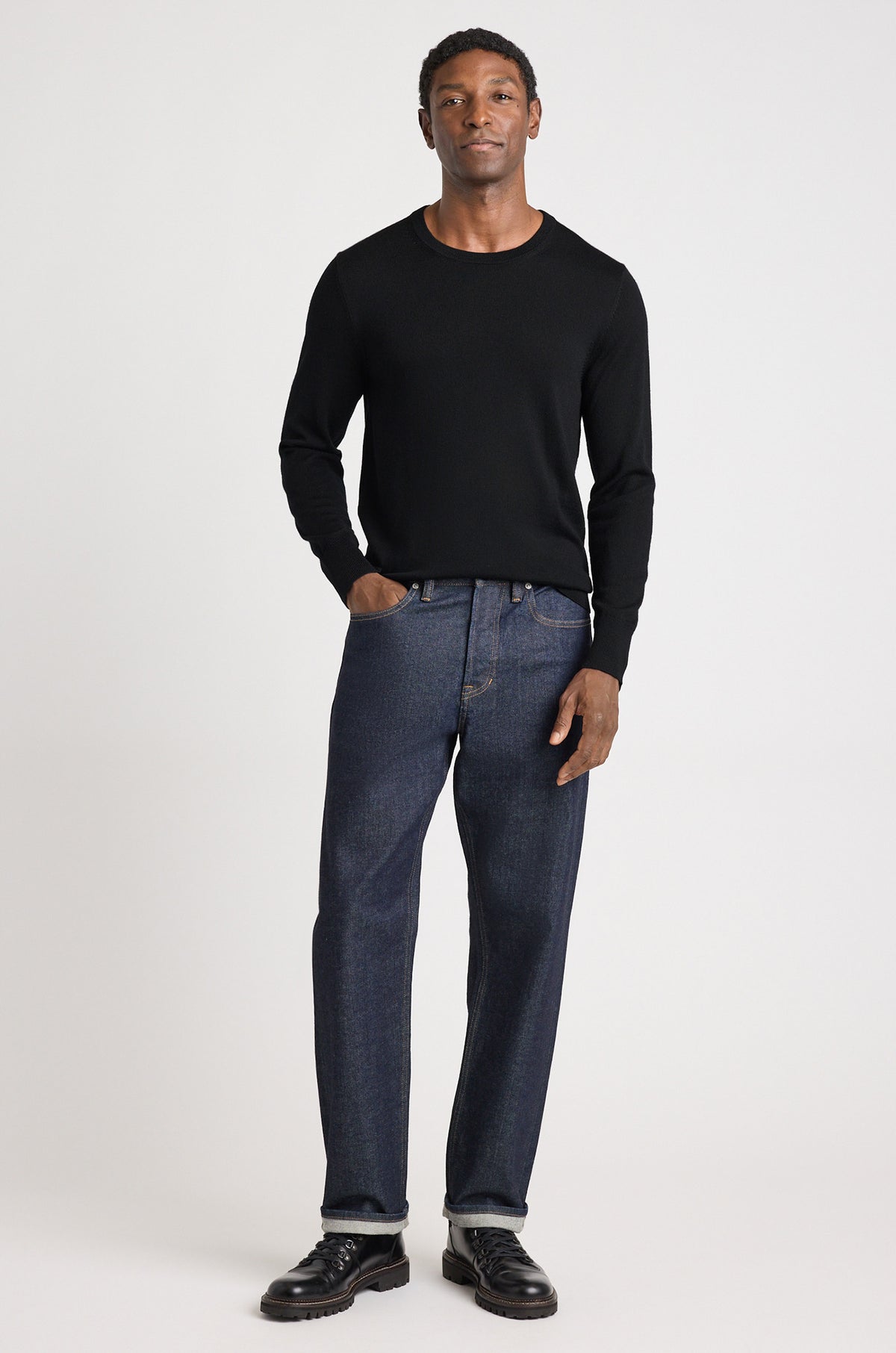 Washable Merino Crew Neck Sweater