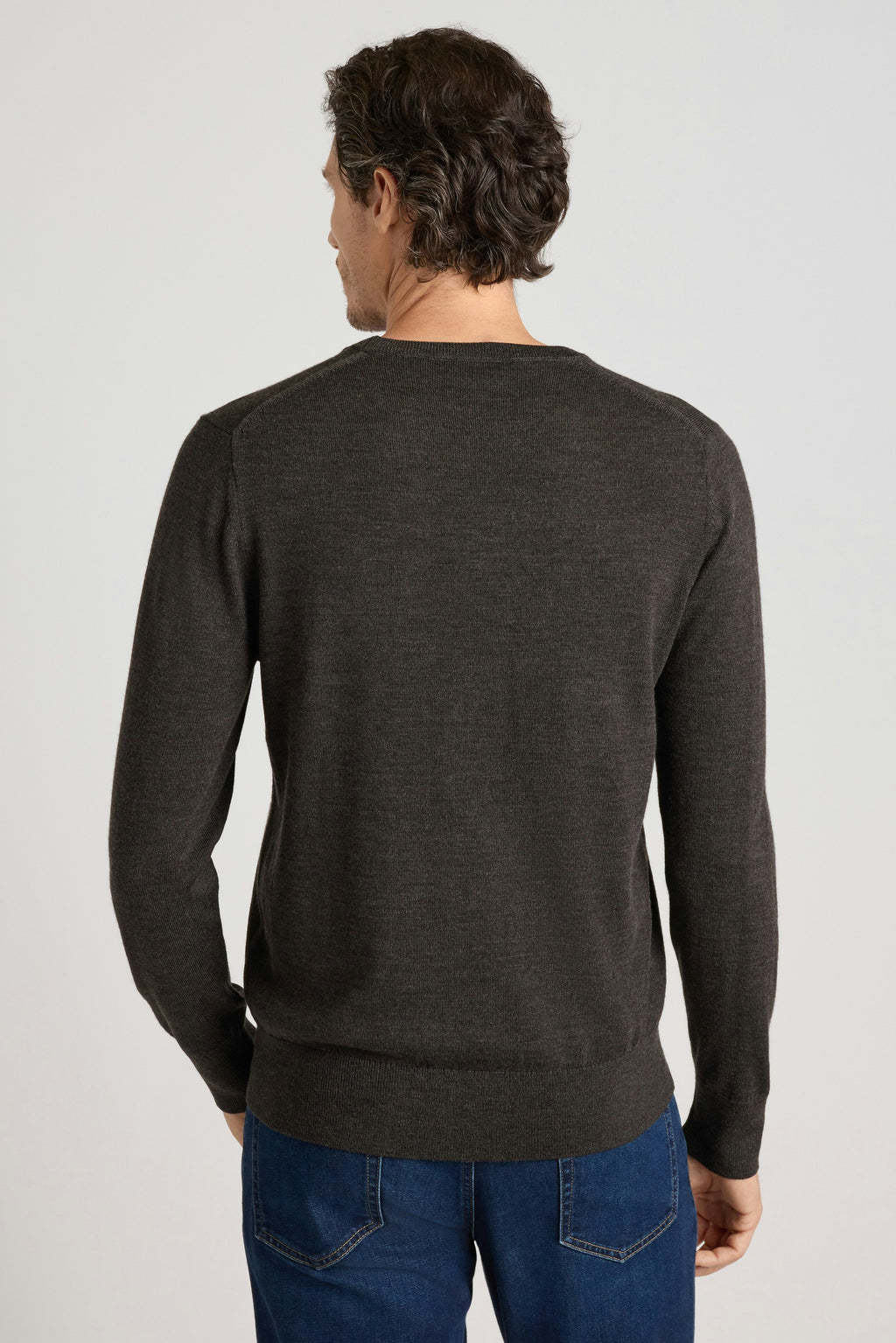 Washable Merino Crew Neck Sweater