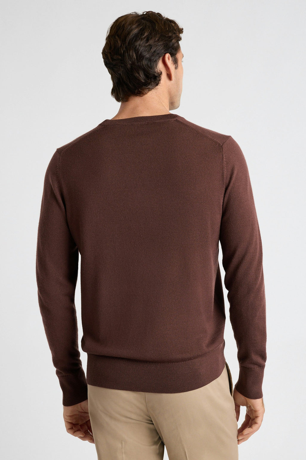 Washable Merino Crew Neck Sweater