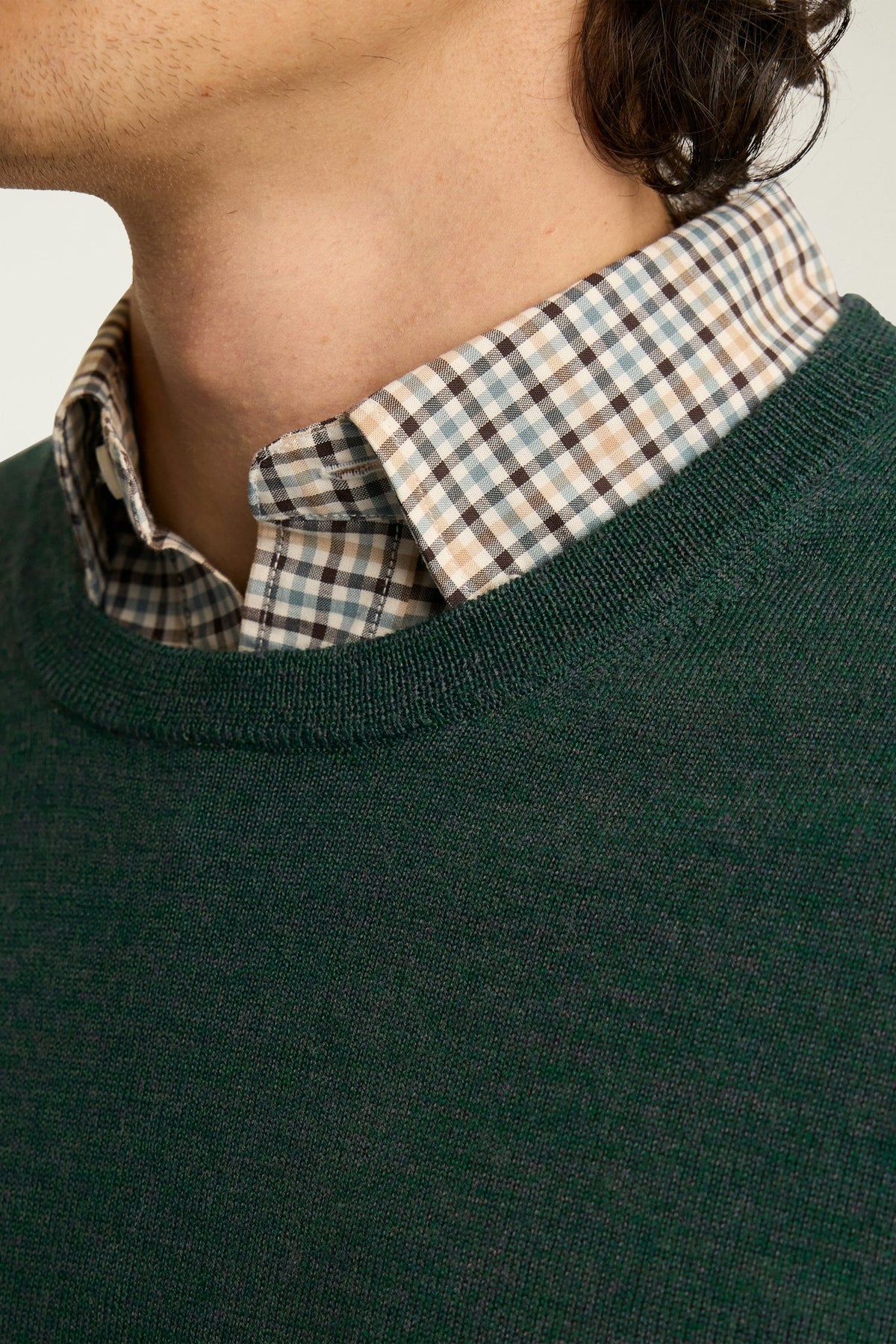 Washable Merino Crew Neck Sweater