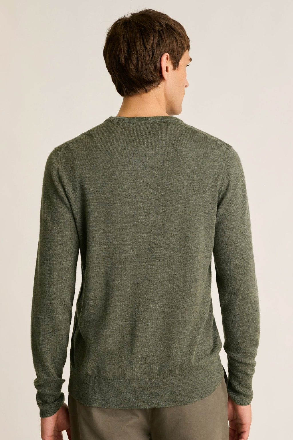 Washable Merino Crew Neck Sweater