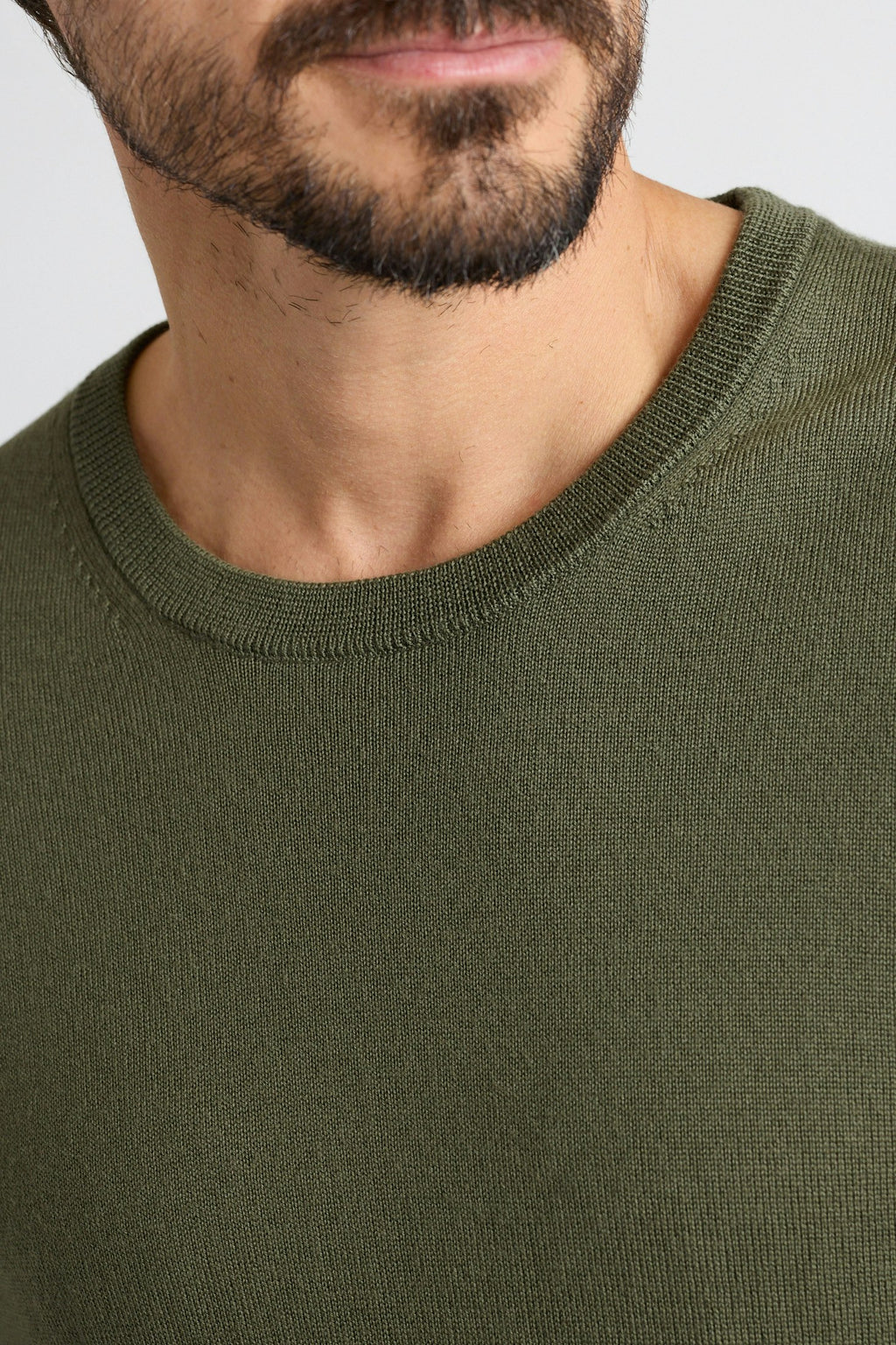 Washable Merino Crew Neck Sweater