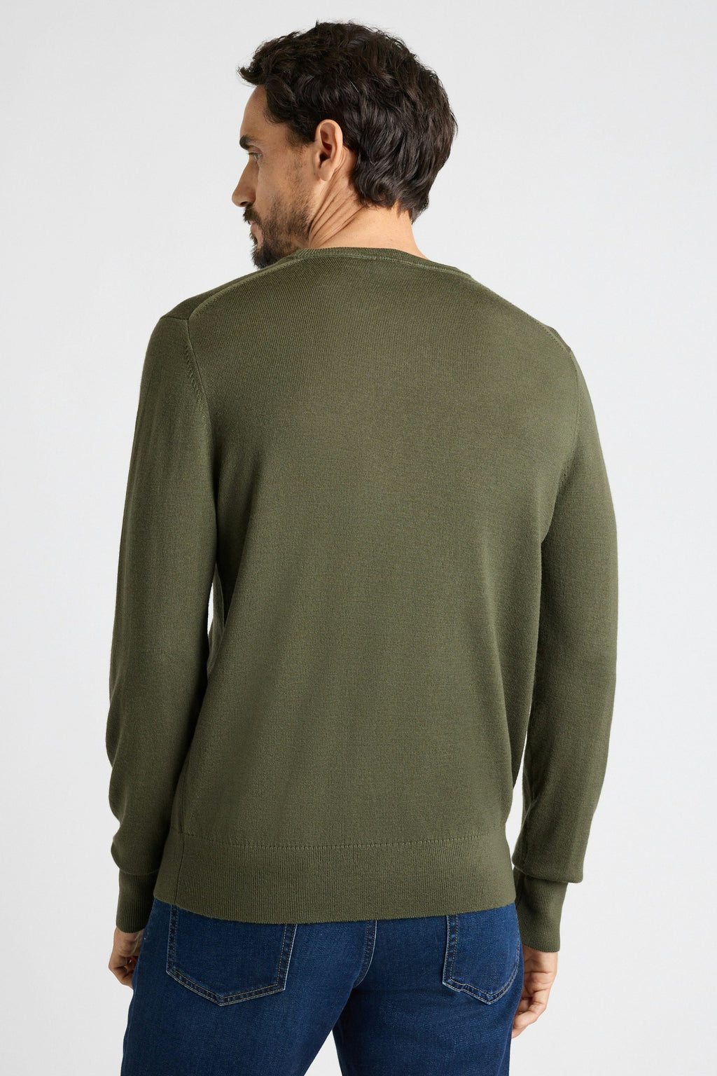 Washable Merino Crew Neck Sweater