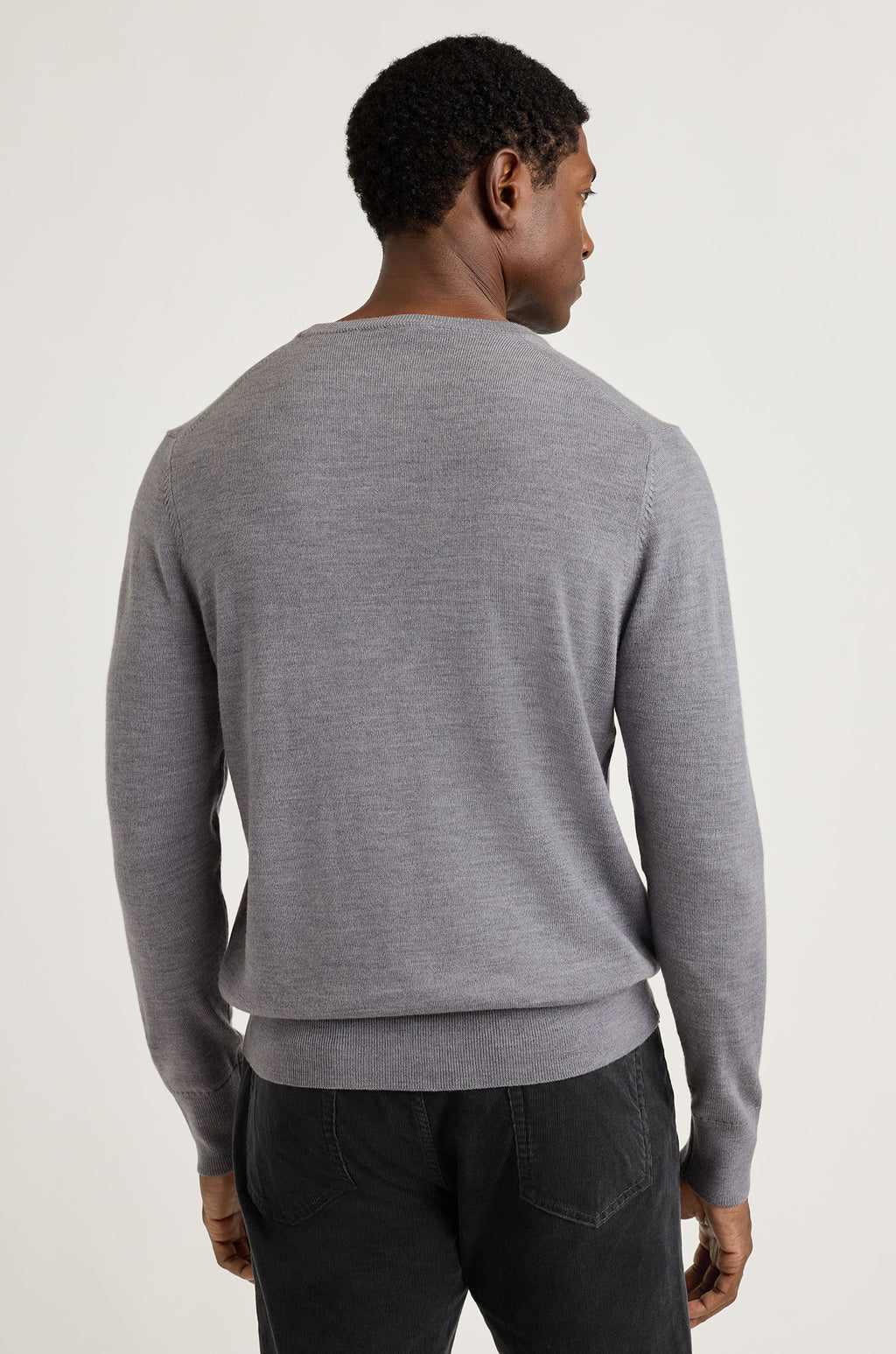 Washable Merino Crew Neck Sweater