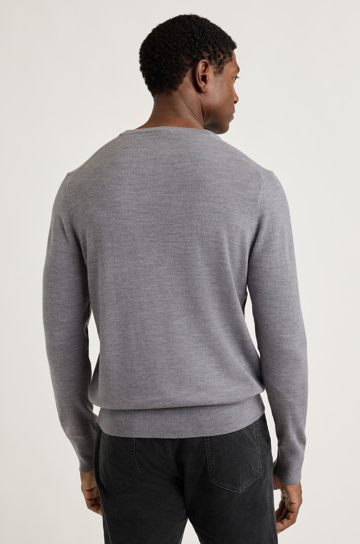 Washable Merino Crew Neck Sweater