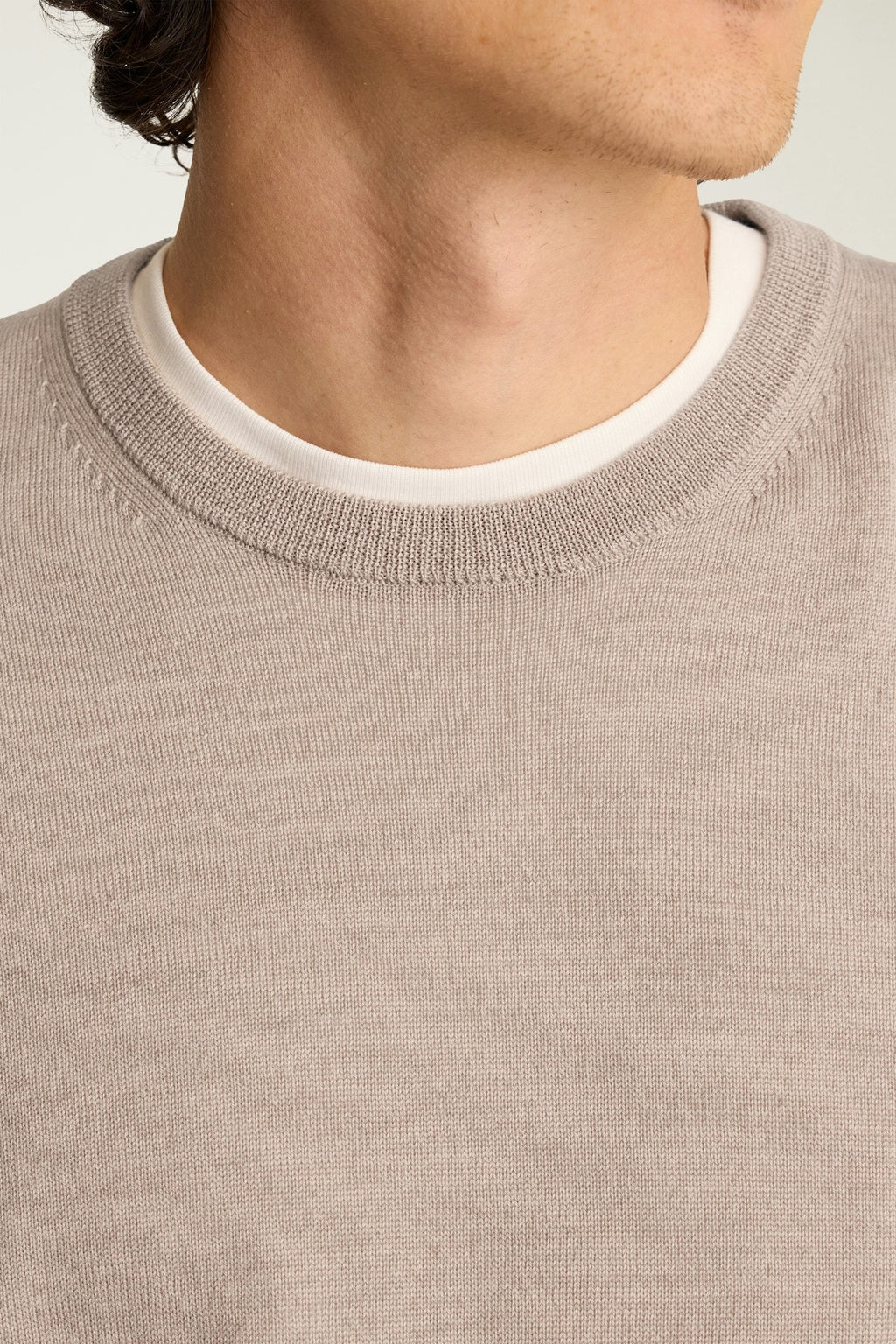 Washable Merino Crew Neck Sweater