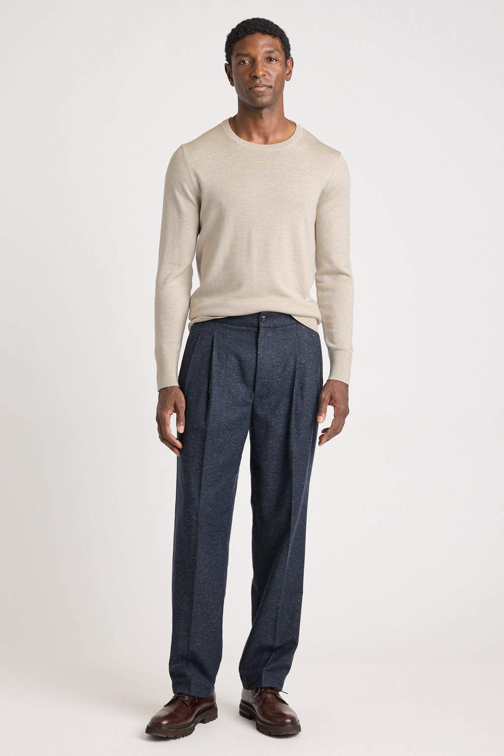 Washable Merino Crew Neck Sweater