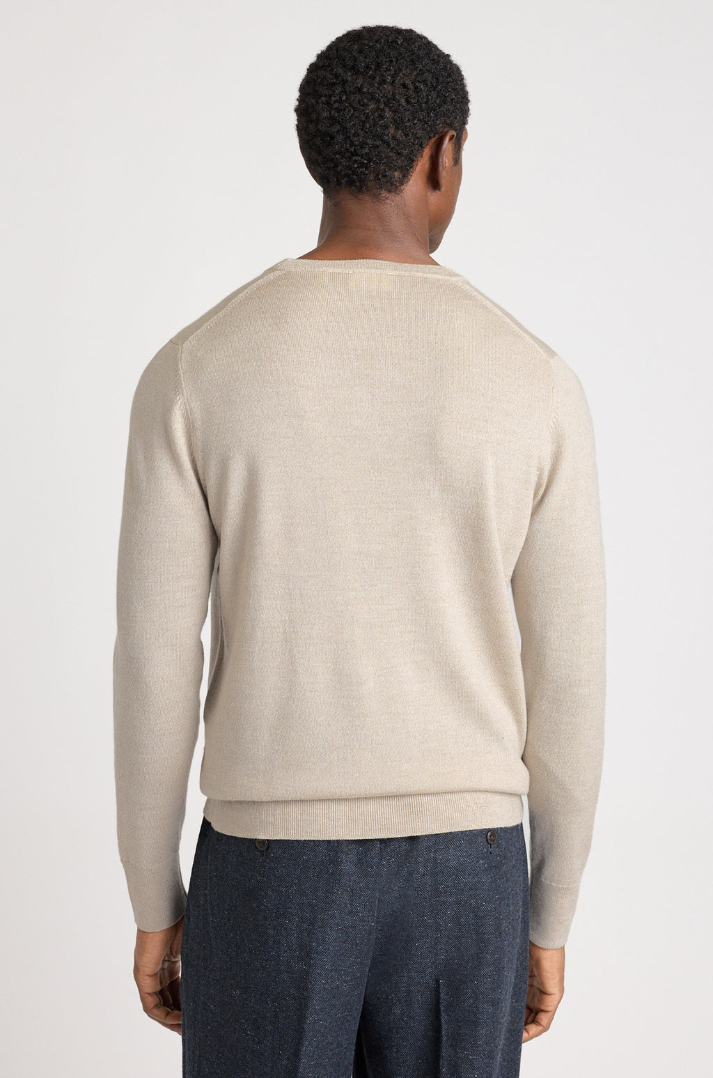 Washable Merino Crew Neck Sweater