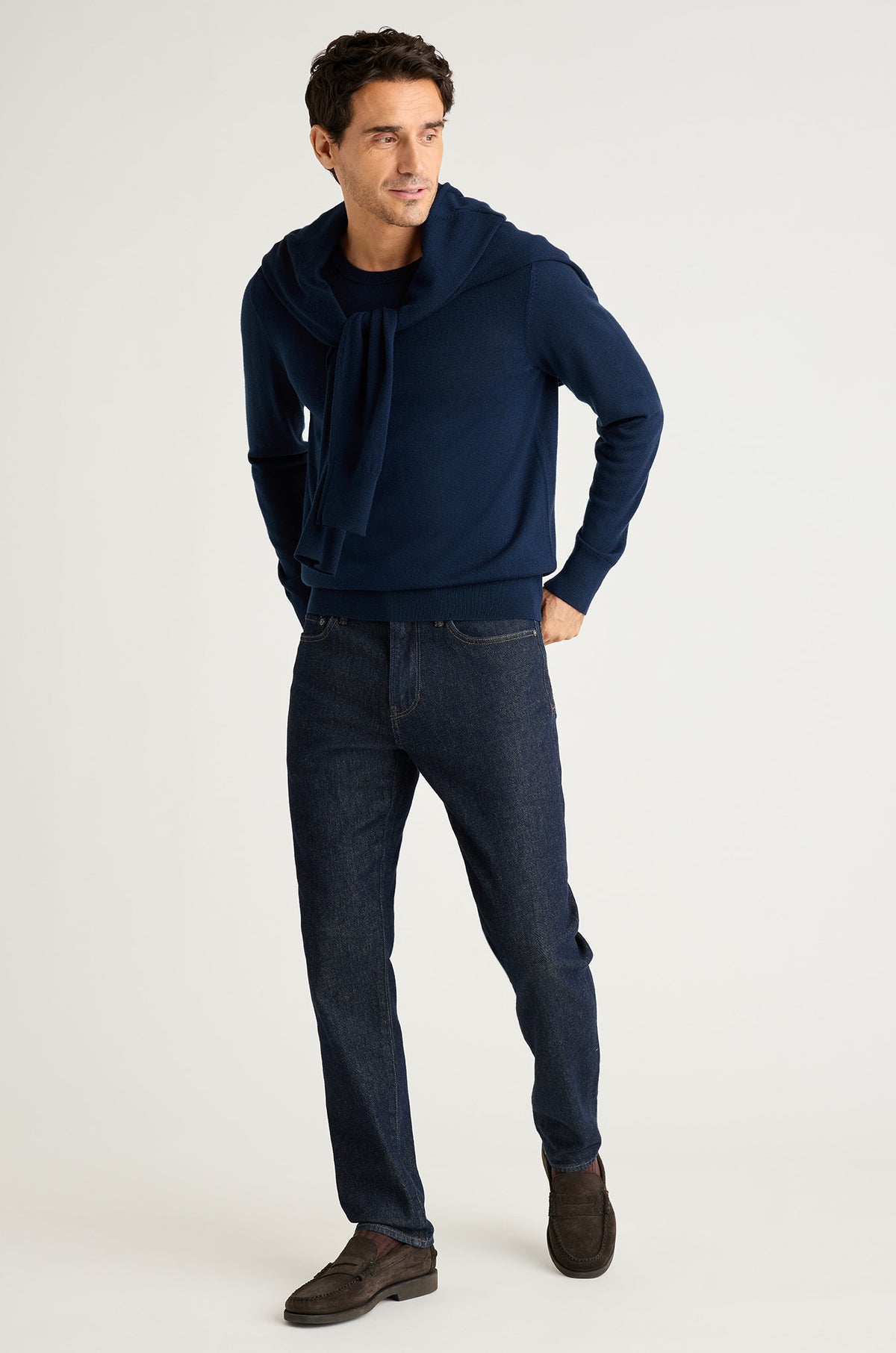 Washable Merino Crew Neck Sweater