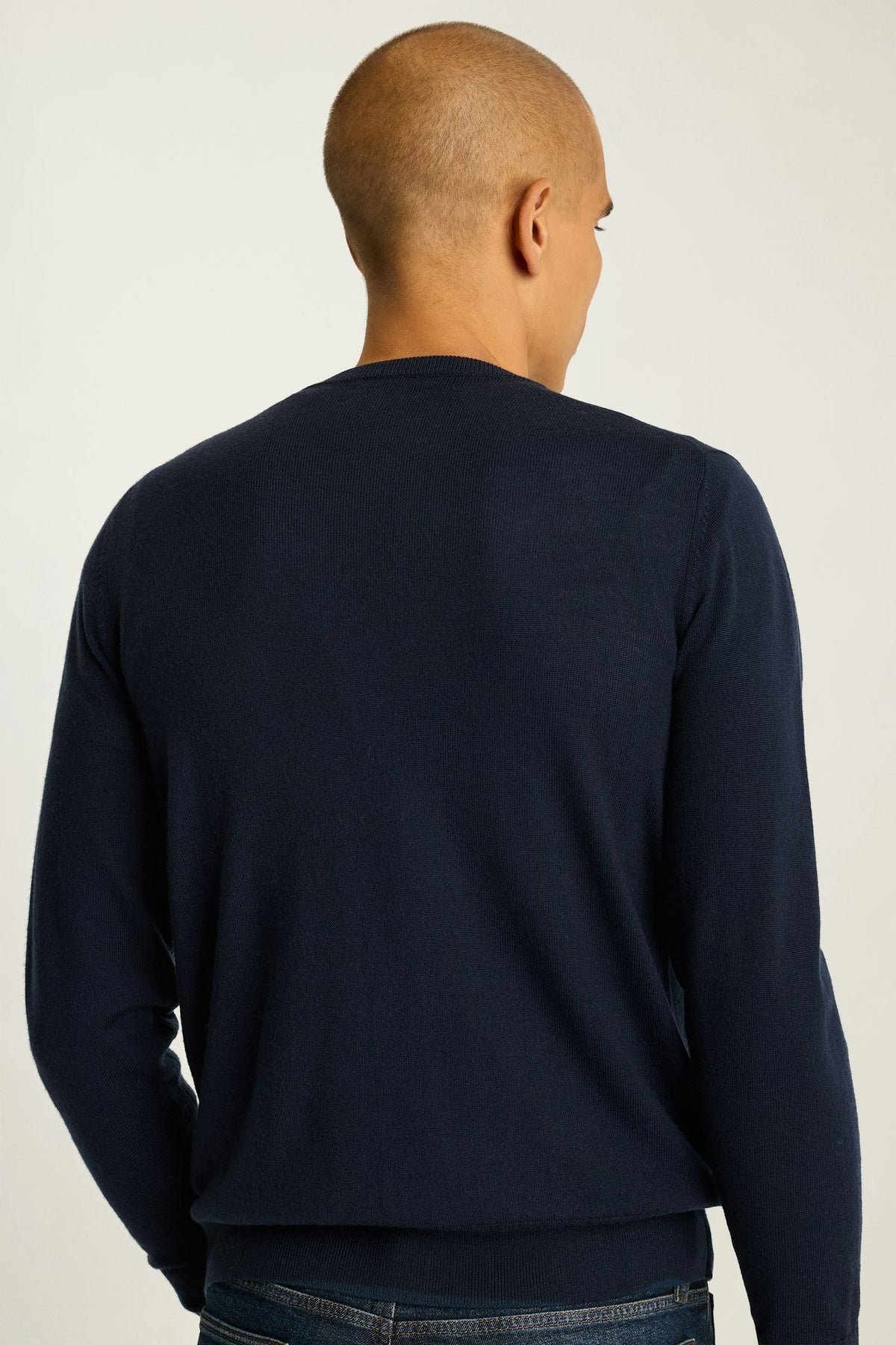 Washable Merino Crew Neck Sweater