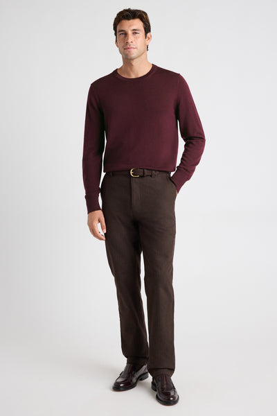 Washable Merino Crew Neck Sweater