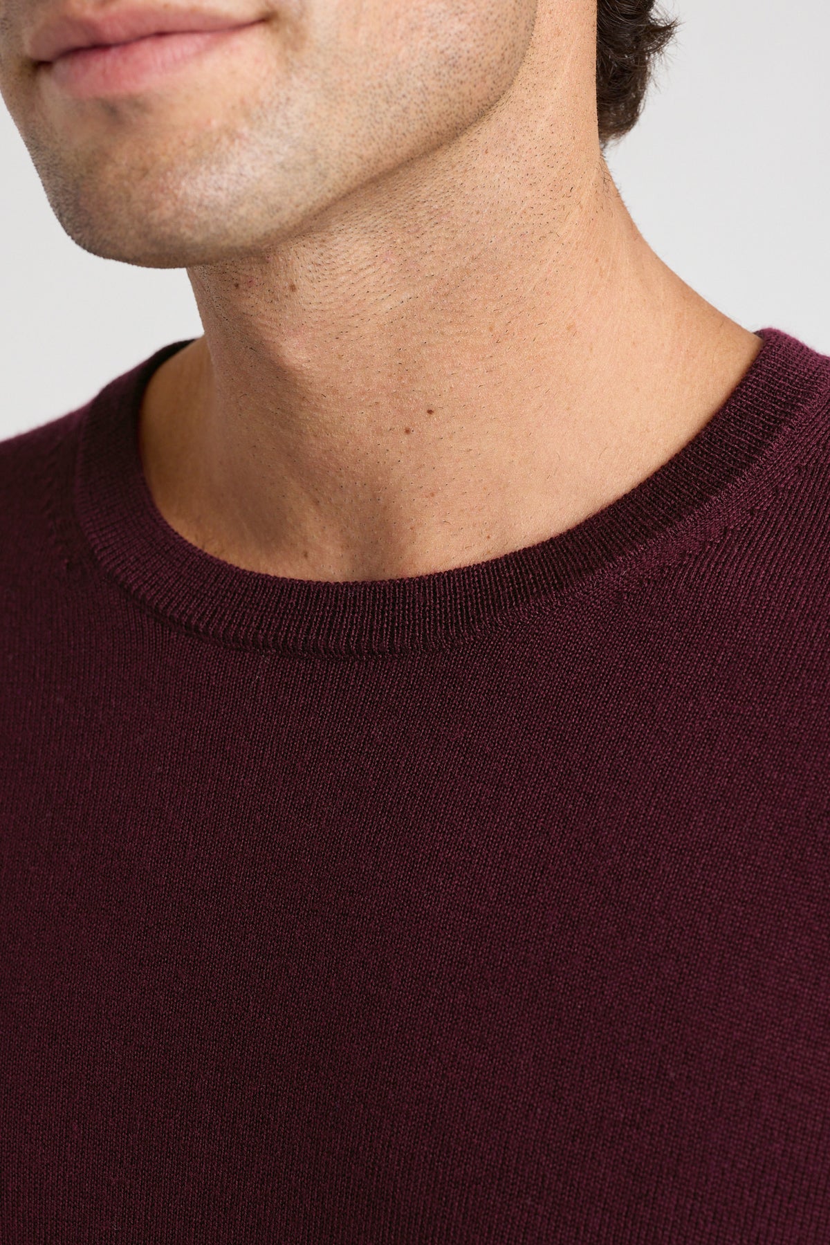 Washable Merino Crew Neck Sweater