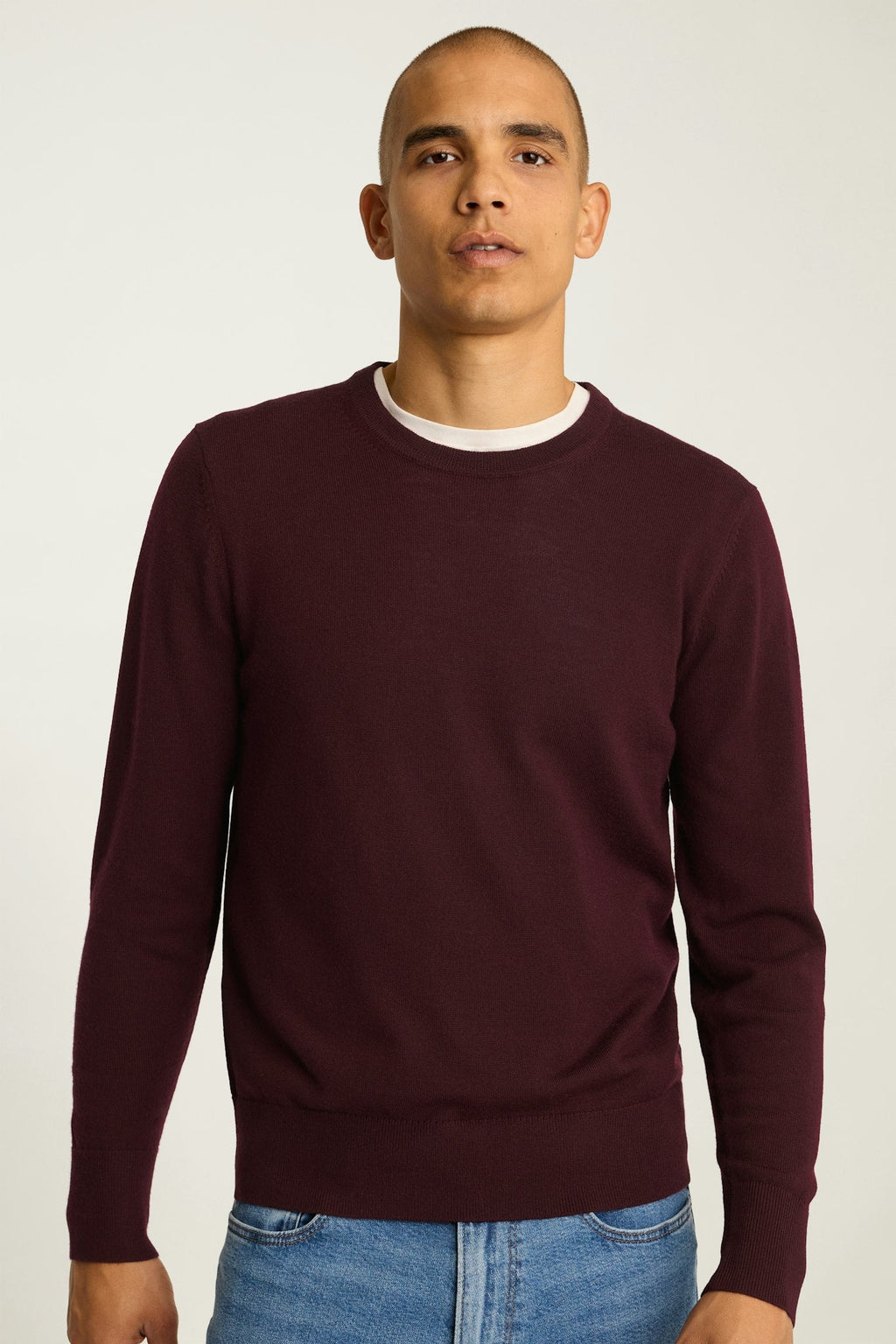 Washable Merino Crew Neck Sweater