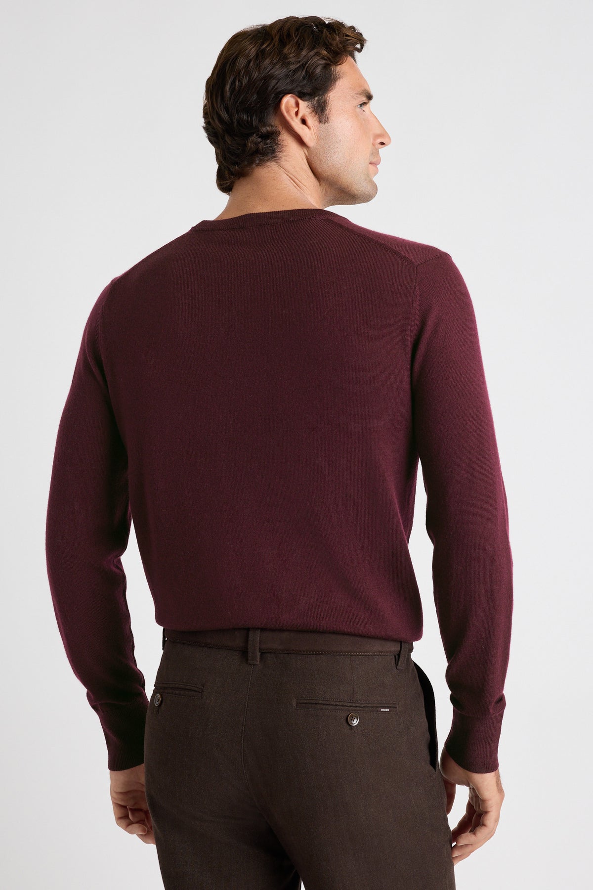 Washable Merino Crew Neck Sweater