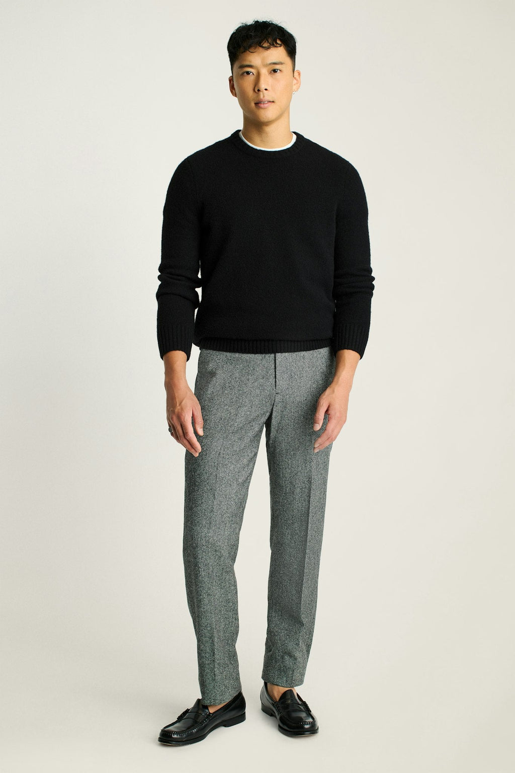 Boucle Crew Neck Sweater