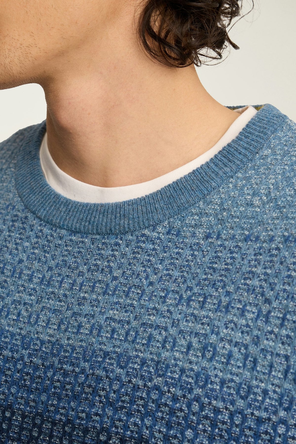 Ombre Crew Neck Sweater