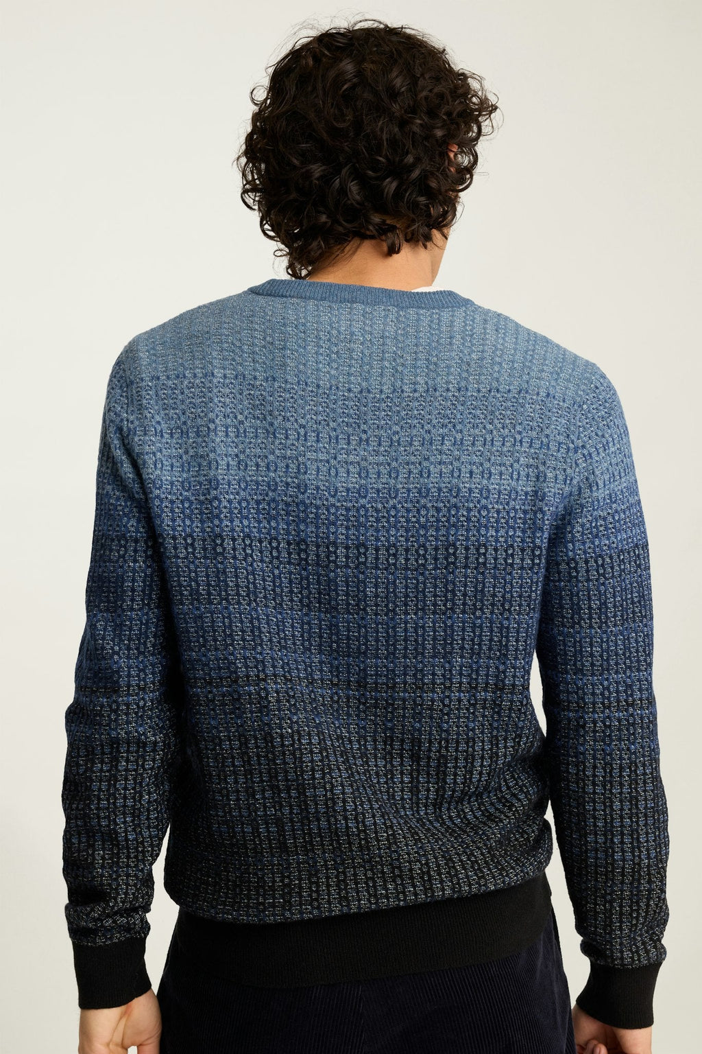 Ombre Crew Neck Sweater