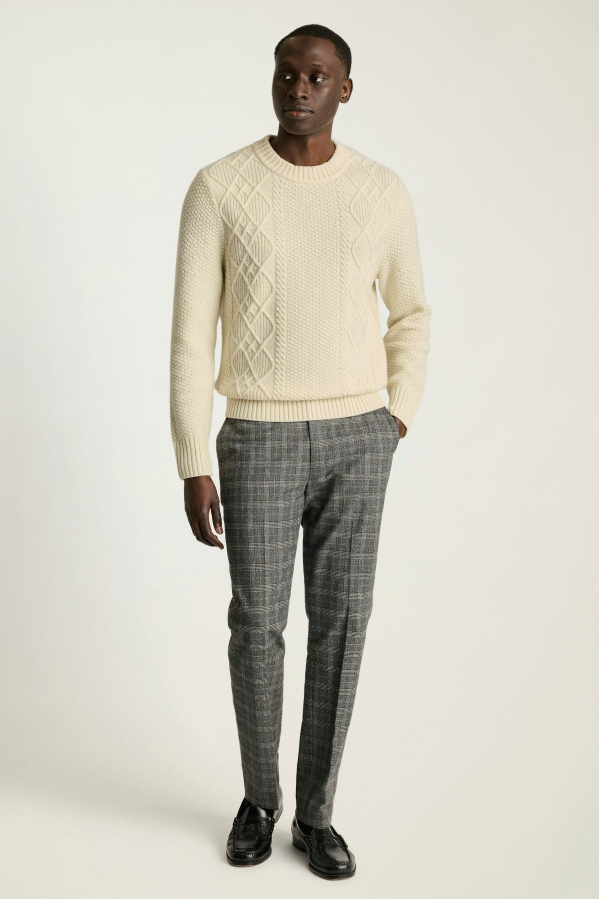 Extrafine Merino Cable Sweater