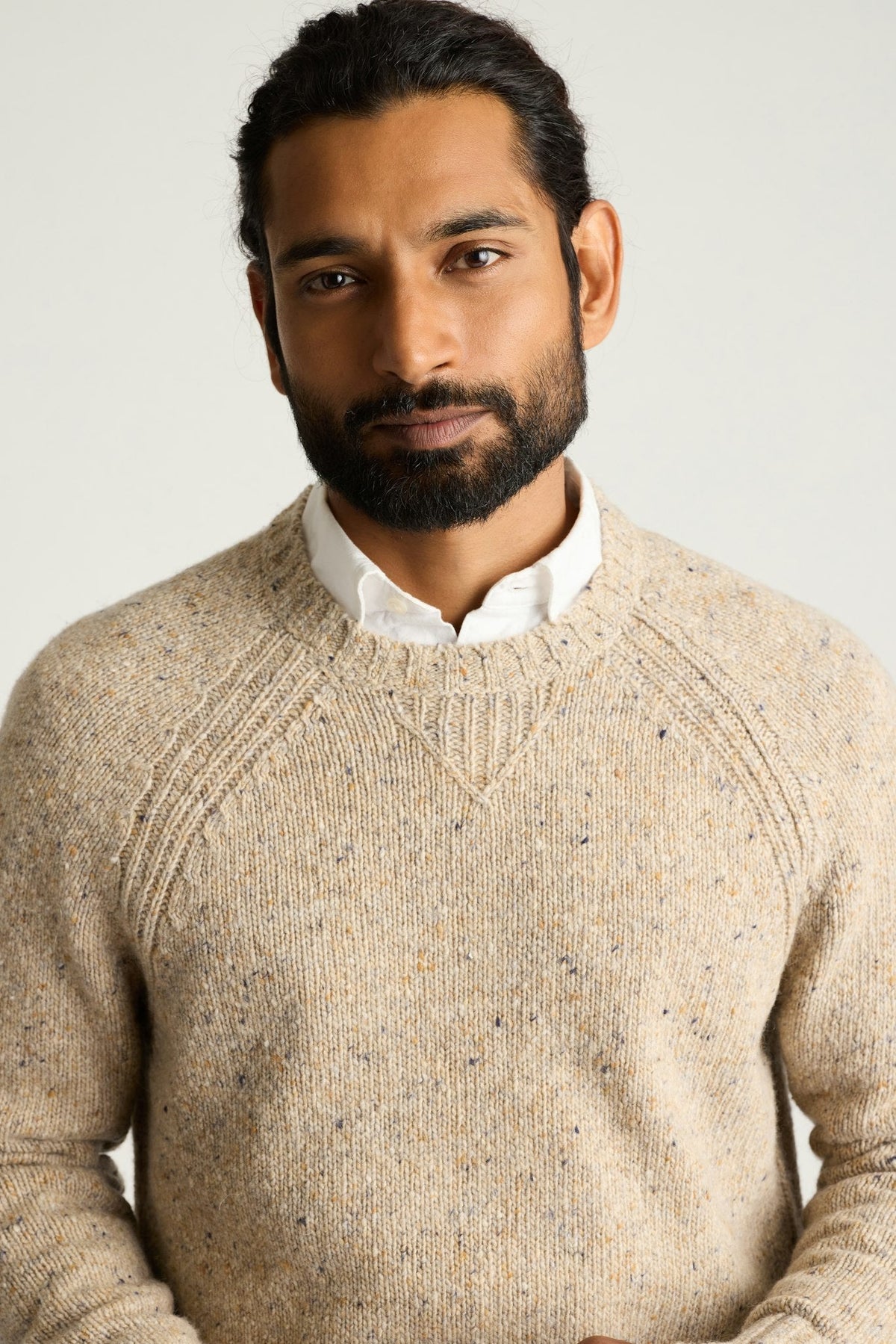 Donegal Crew Neck Sweater
