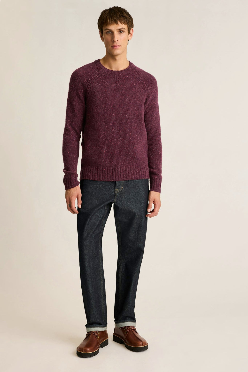 Donegal Crew Neck Sweater