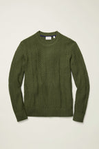 Cotton Cashmere Roll Neck Sweater