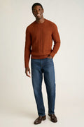 Cotton Cashmere Roll Neck Sweater