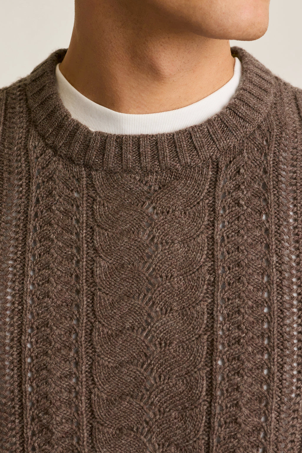 Merino Cable Sweater