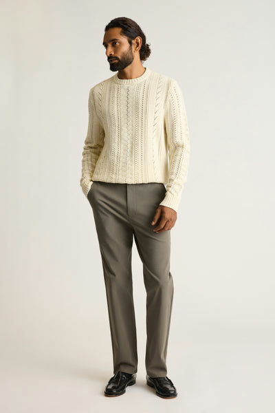 Merino Cable Sweater