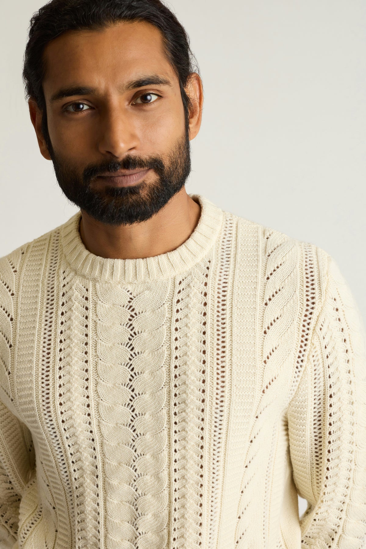 Merino Cable Sweater