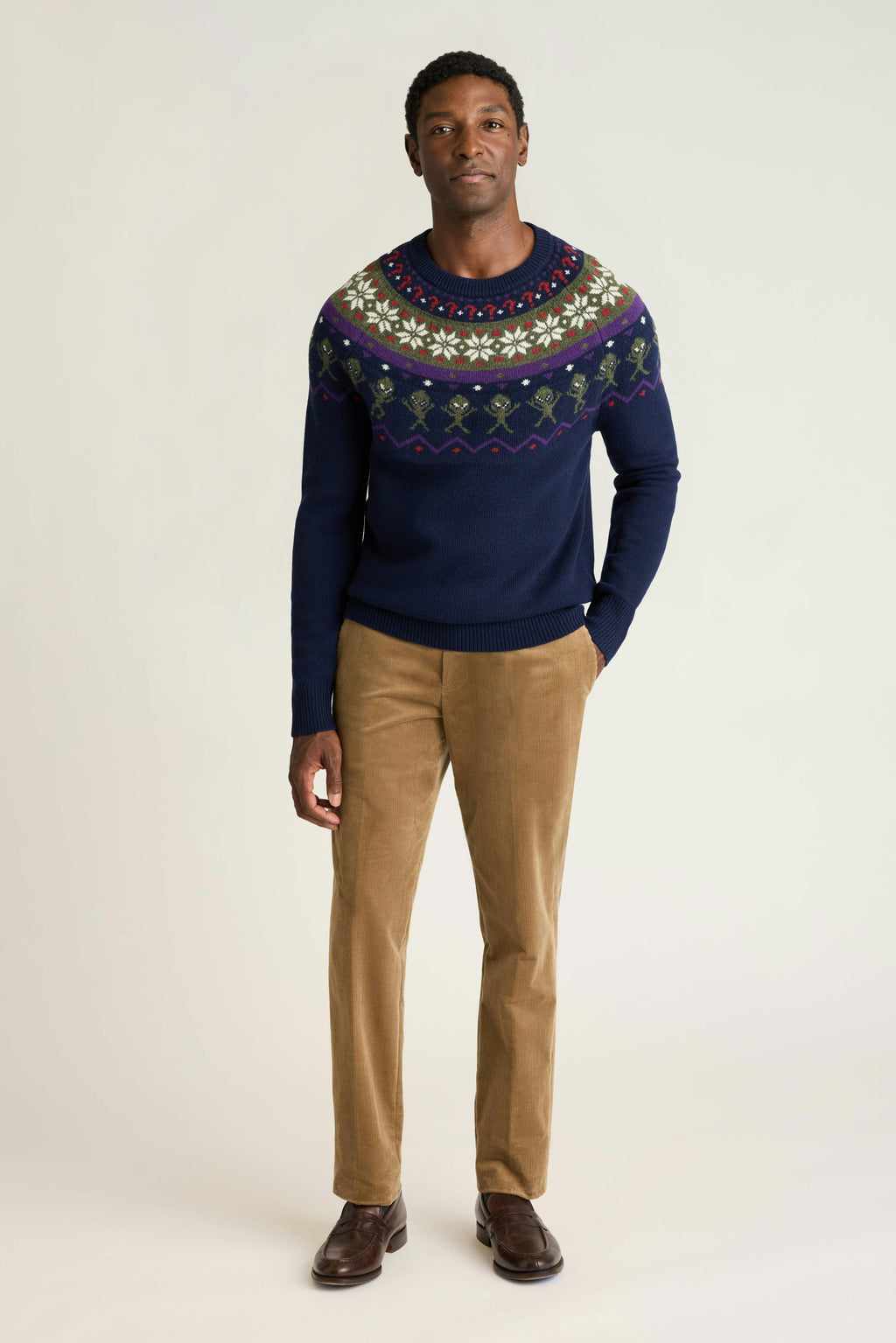 Phone Home Fair Isle Sweater
