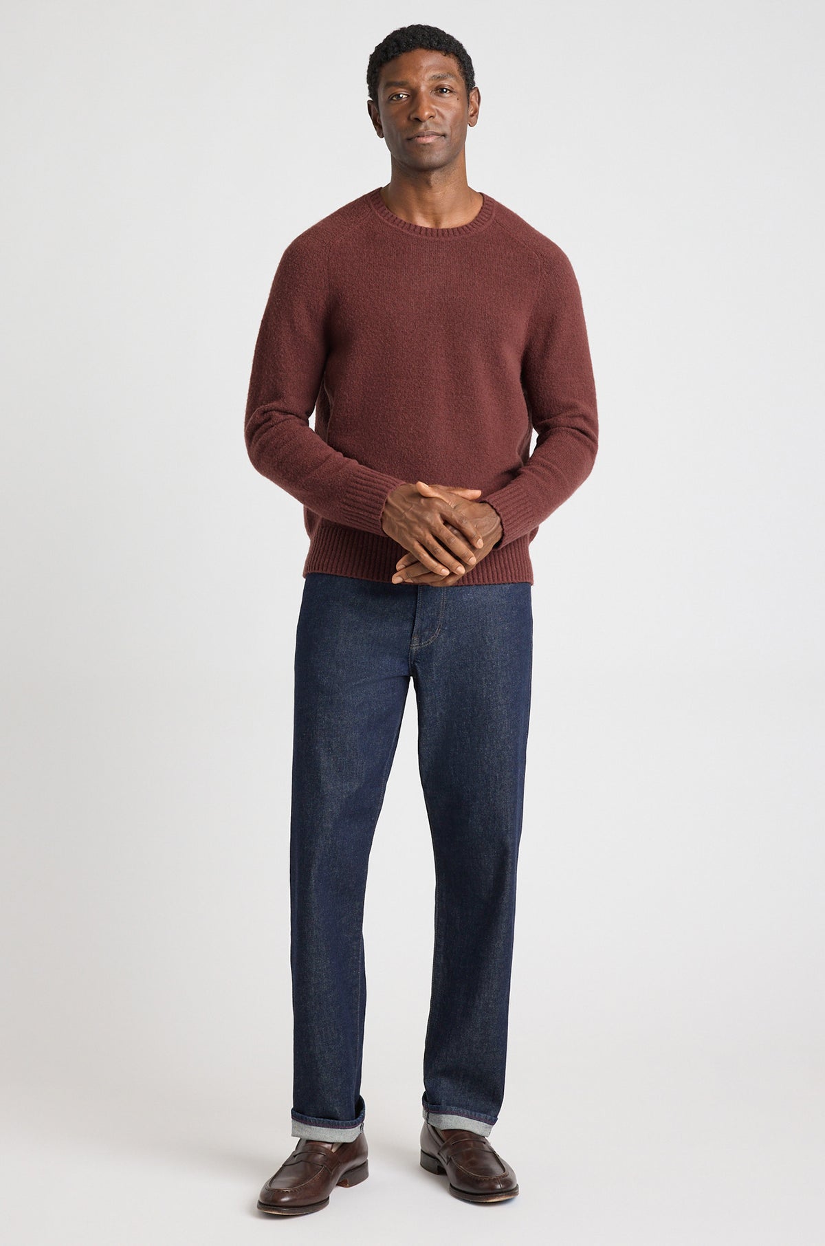 Boucle Crewneck Sweater