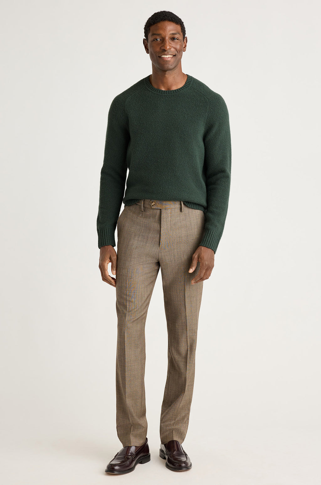 Boucle Crewneck Sweater