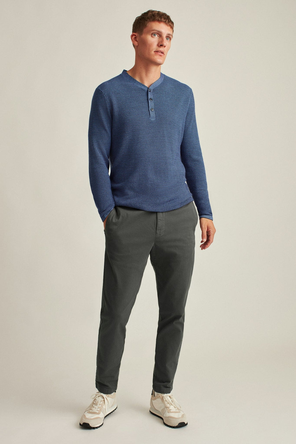 Merino Hybrid Henley