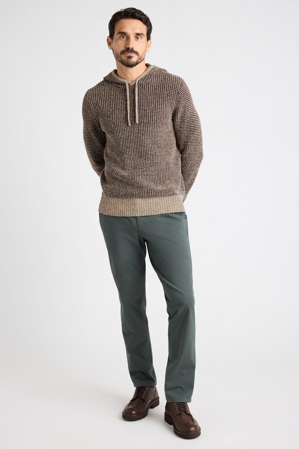 Wool Waffled Hoodie