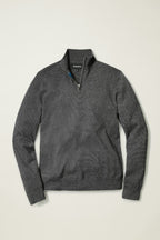 Washable Cotton Cashmere Quarter Zip