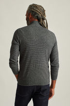 Washable Cotton Cashmere Quarter Zip