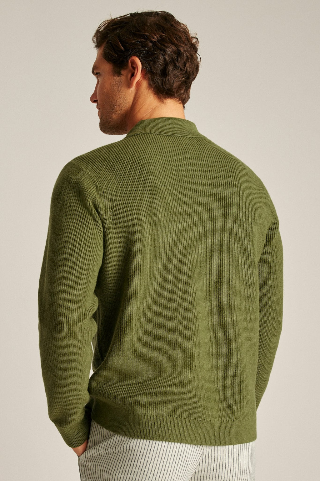 Fisherman Rib Chore Sweater