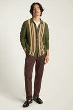 Hudson Long Sleeve Sweater Polo