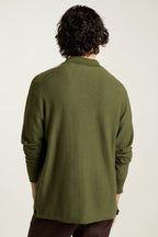 Hudson Long Sleeve Sweater Polo