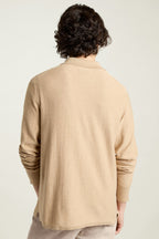 Hudson Long Sleeve Sweater Polo
