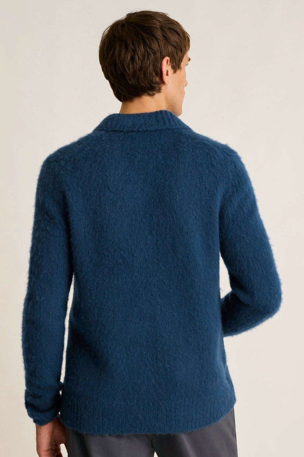 Brushed Wool Cardigan