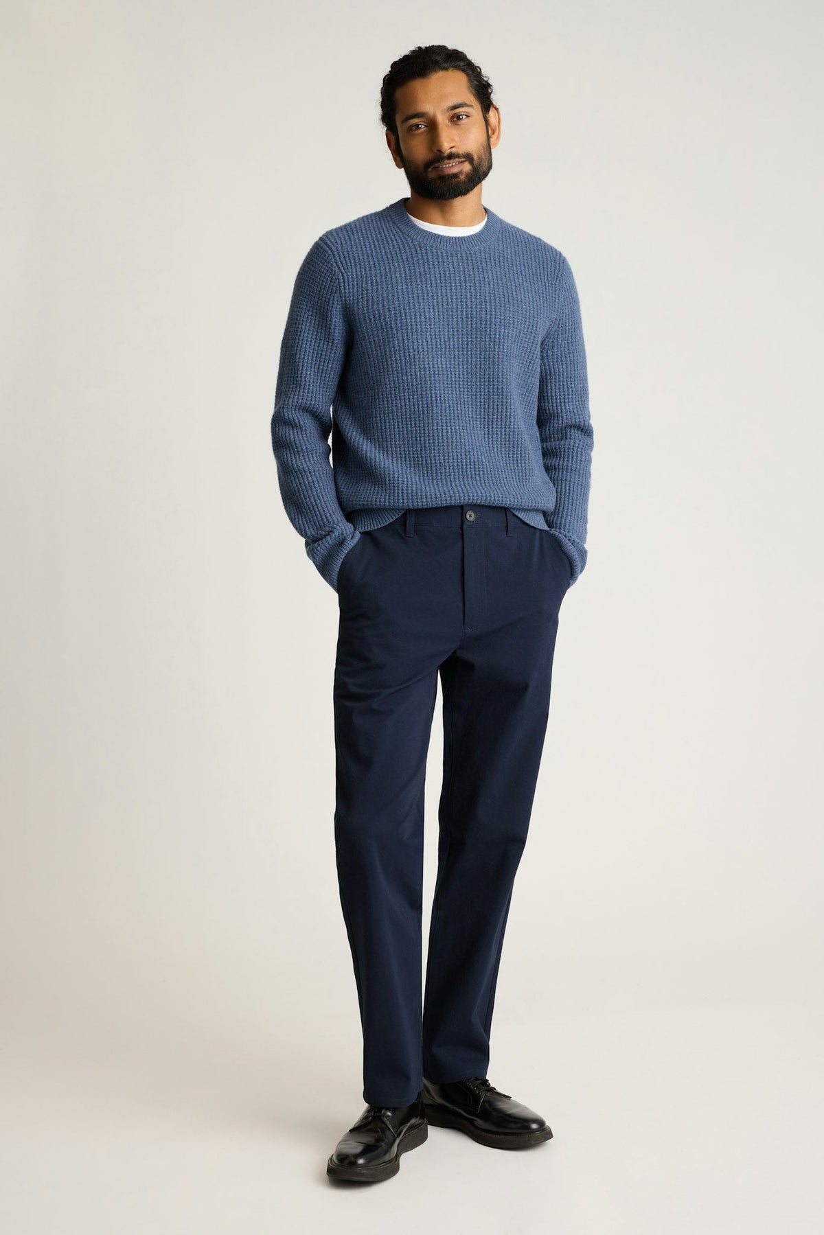 Italian Cashmere Crew Neck Sweater