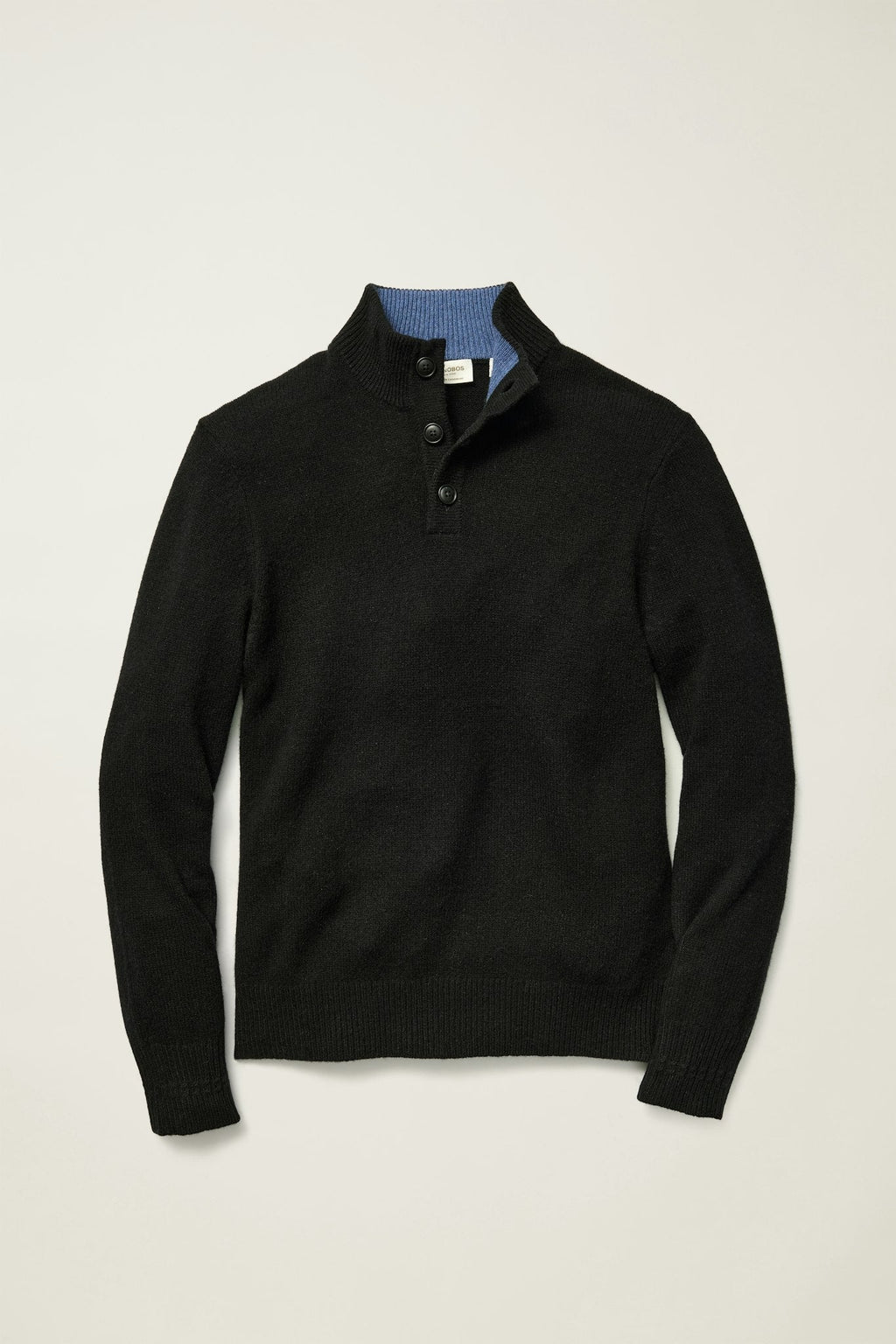 Italian Cashmere Mock Neck Sweater