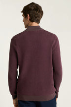Washable Cotton Cashmere Quarter Zip