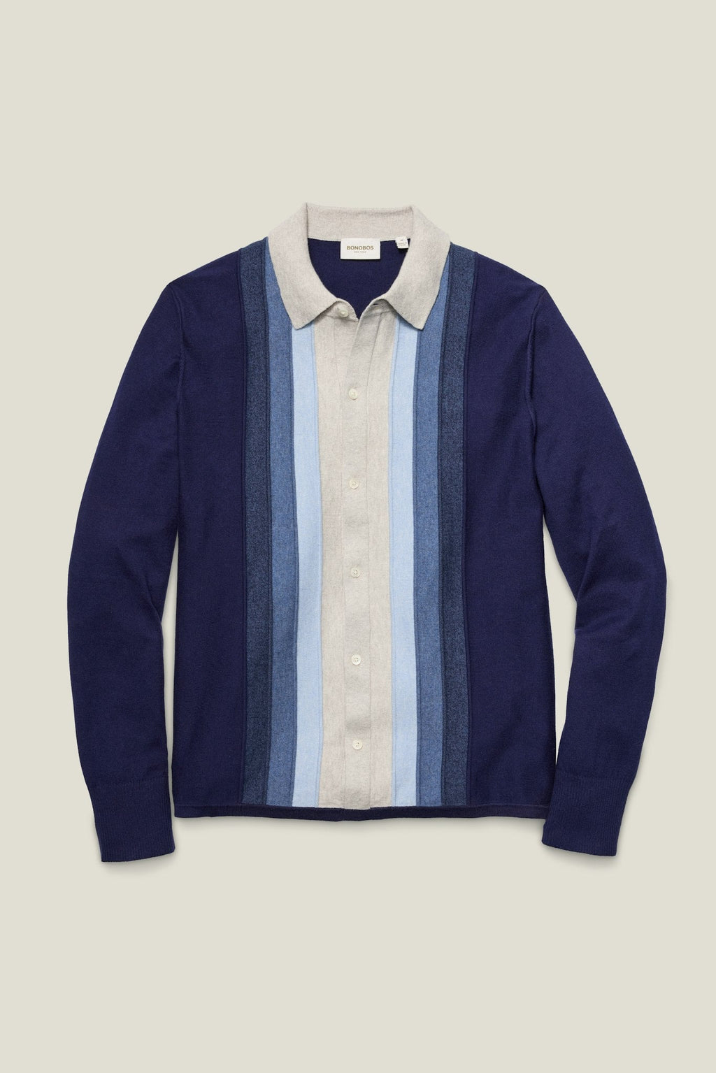 Hudson Long Sleeve Sweater Polo
